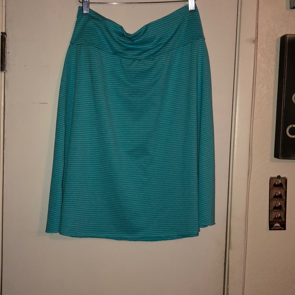 Blue and white athletic skirt